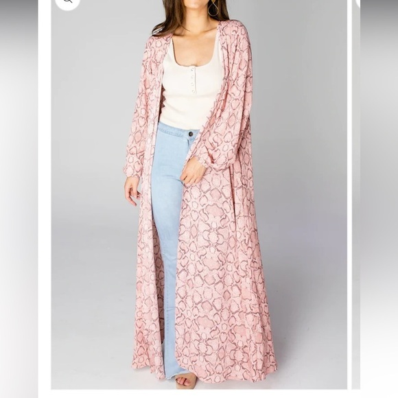 BUDDY LOVE Stoney Copperhead Long Sleeve Duster - Picture 1 of 9